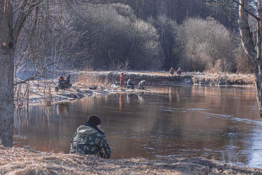 Ловля ельца болонской удочкой Места, для ловли ельца весной