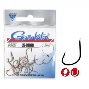 Крючки Gamakatsu LS-1810B Крючки Gamakatsu LS-1810B