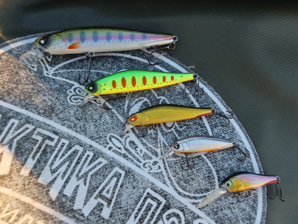 Все размеры воблеров Lucky John Basara