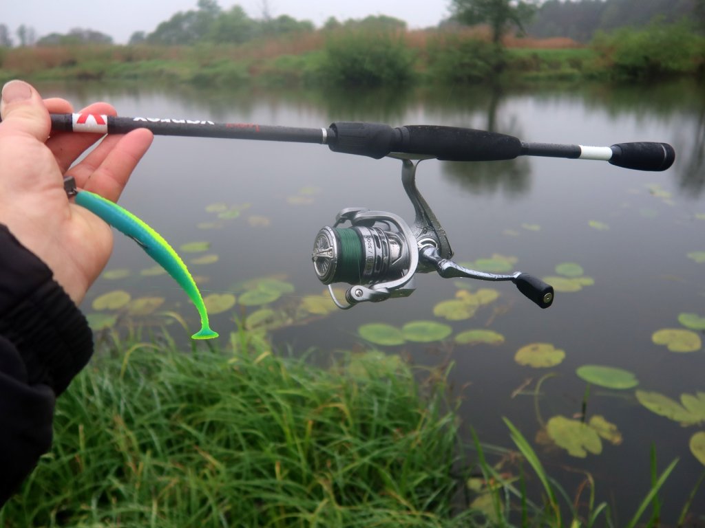 Мягкая приманка и спиннинговая снасть