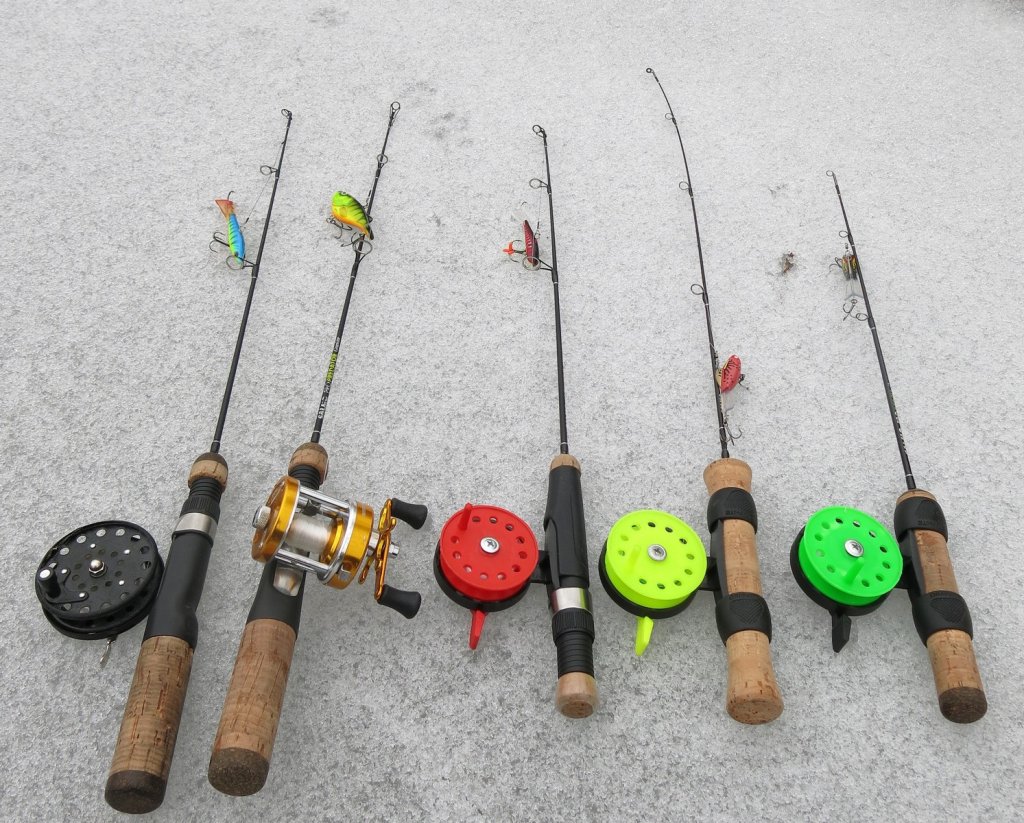 Разные зимние удочки