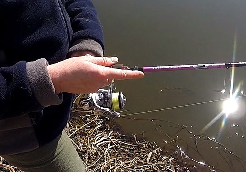 Спиннинг во время проводки Спиннинг во время проводки