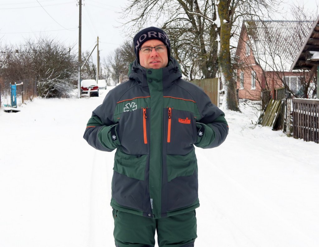 Валерий Сикиржицкий в зимнем костюме Norfin Discovery 3
